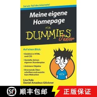 Meine eigene Homepage fur Junior 4周达 Dummies 9783527714032