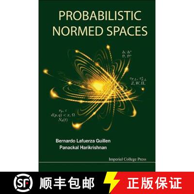 【3-4周达】Probabilistic Normed Spaces [9781783264681]