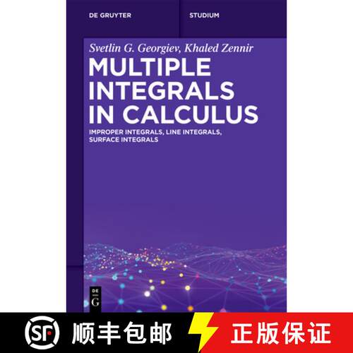【3-4周达】Multiple Integrals in Calculus: Improper Integrals, Line Integrals, Surface Integrals [9783119143455]
