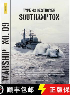 【3-4周达】Warship 9: Type 42 Destroyer Southampton [9789086161997]