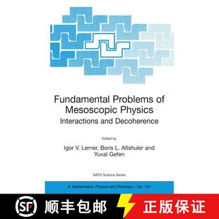 【3-4周达】Fundamental Problems of Mesoscopic Physics : Interactions and Decoherence (Softcover repri... [9781402021923]