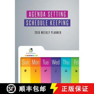 【3-4周达】Agenda Setting Schedule Keeping 2019 Weekly Planner [9781541966444]