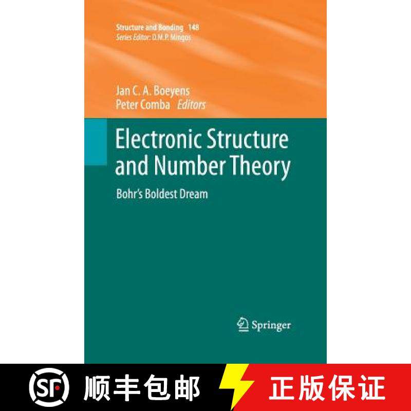 【3-4周达】Electronic Structure and Number Theory : Bohr's Boldest Dream [9783642435195]