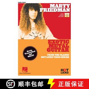 Licks Metal Video Book the from Exotic Hot Online... Marty Classic Series 9781540069177 4周达 Guitar Friedman