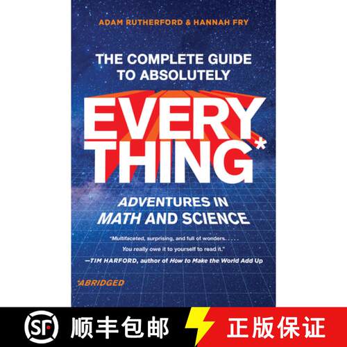 【3-4周达】The Complete Guide to Absolutely Everything (Abridged): Adventures in Math and Science [9781324051039]