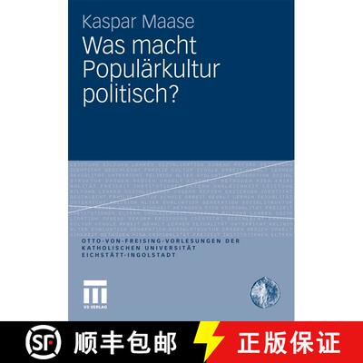 【3-4周达】Was macht Populärkultur politisch? [9783531176789]