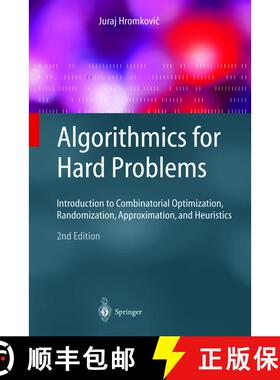 【3-4周达】Algorithmics for Hard Problems : Introduction to Combinatorial Optimization, Randomization... [9783642079092]