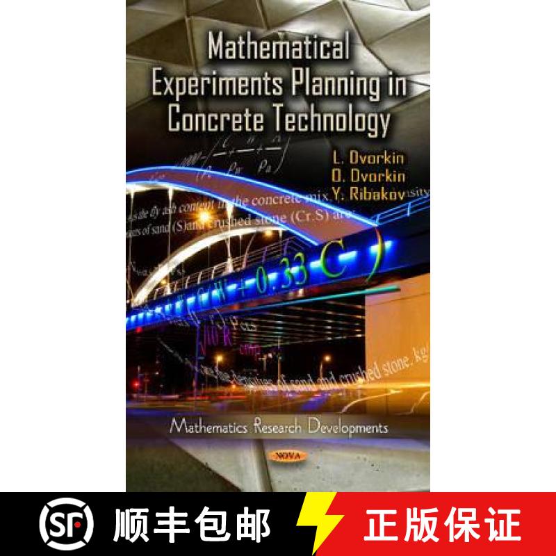 【3-4周达】Mathematical Experiments Planning in Concrete Technology [9781621002833]