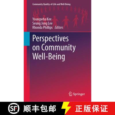 【3-4周达】精装 Perspectives on Community Well-Being [9783030151140]