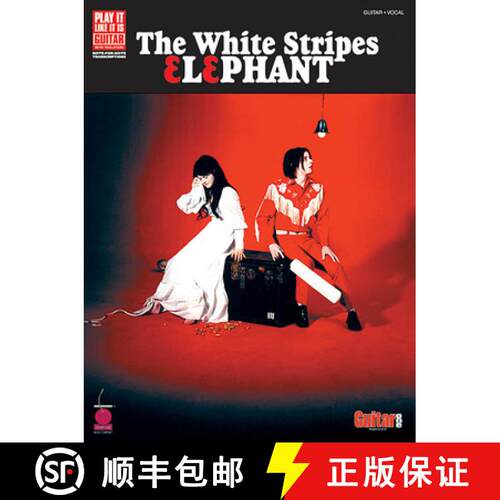 【3-4周达】The White Stripes - Elephant (Play It Like It Is) Guitar Tab Songbook with Standard Notati... [9781575606811]