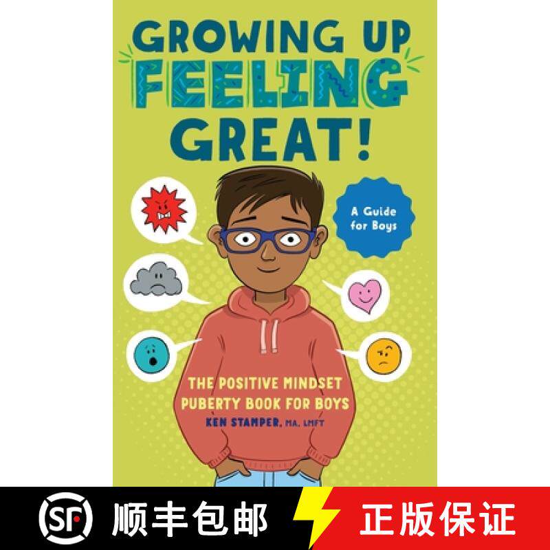 【3-4周达】Growing Up Feeling Great!: The Positive Mindset Puberty Book for Boys [9781638783831]图片