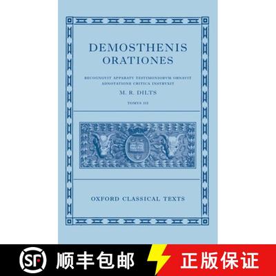 【3-4周达】Demosthenis Orationes III [9780198721703]