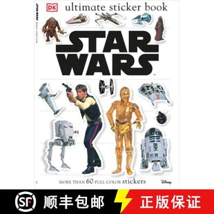 【3-4周达】Ultimate Sticker Book: Star Wars: More Than 60 Reusable Full-Color Stickers [9780756607647]
