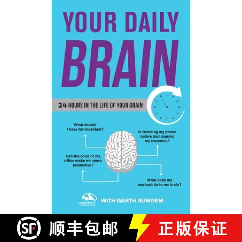 【3-4周达】Your Daily Brain: 24 Hours in the Life of Your Brain [9780804140119],书籍/杂志/报纸,人文社科类原版书,淘宝优惠券,粉丝福利购,淘宝优惠卷