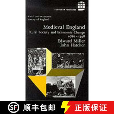 【3-4周达】Medieval England -- Rural Society and Economic Change 1086-1348: Rural Society and Economi... [9780582485471]