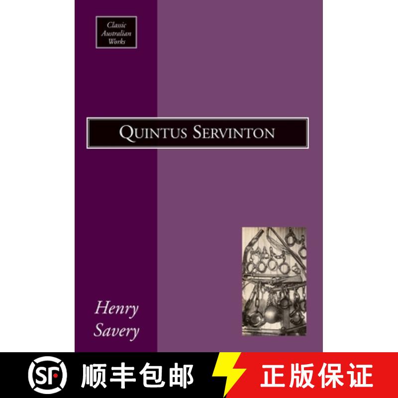 【2-3周达】Quintus Servinton [9781920897048]