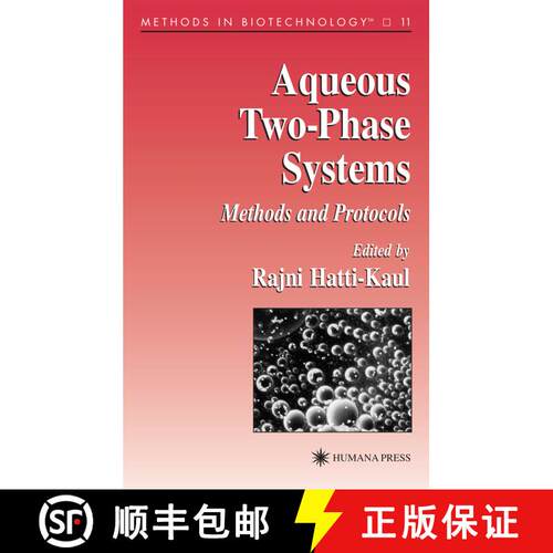 【3-4周达】Aqueous Two-Phase Systems : Methods and Protocols [9781617370670]