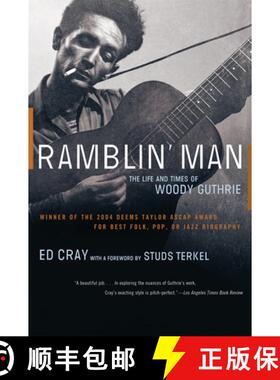 【3-4周达】Ramblin′ Man – The Life and Times of Woody Guthrie [9780393327366]