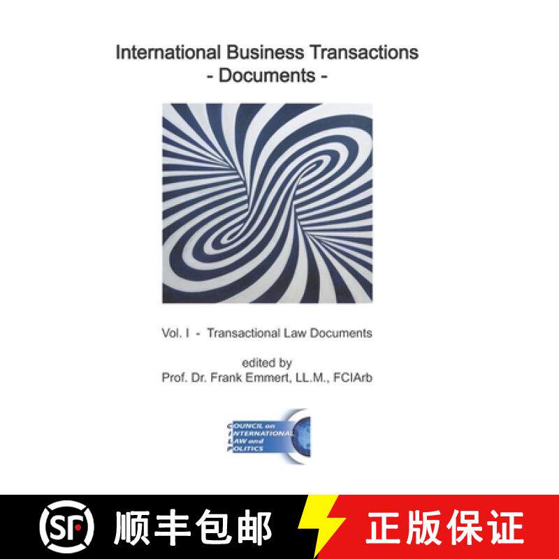 预订 International Business Transactions - Documents: Vol. I - Transactional Law Documents [9781950137992]