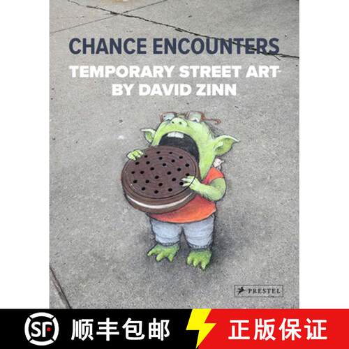 【3-4周达】精装 Chance Encounters: Temporary Street Art by David Zinn [9783791379364]