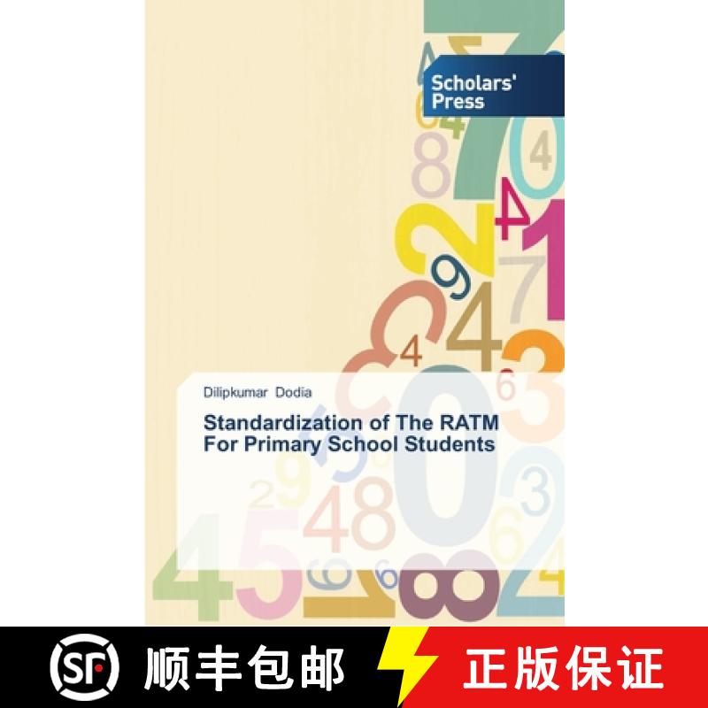 预订 Standardization of The RATM For Primary School Students [9783639510775]