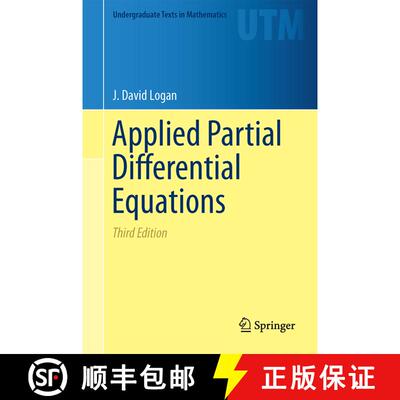 【3-4周达】精装 Applied Partial Differential Equations (3rd ed. 2015) [9783319124926]
