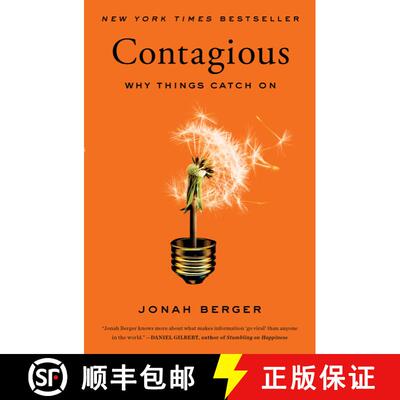 现货 疯传：为什么事情会赶上 美版 Contagious: Why Things Catch on [9781451686586]
