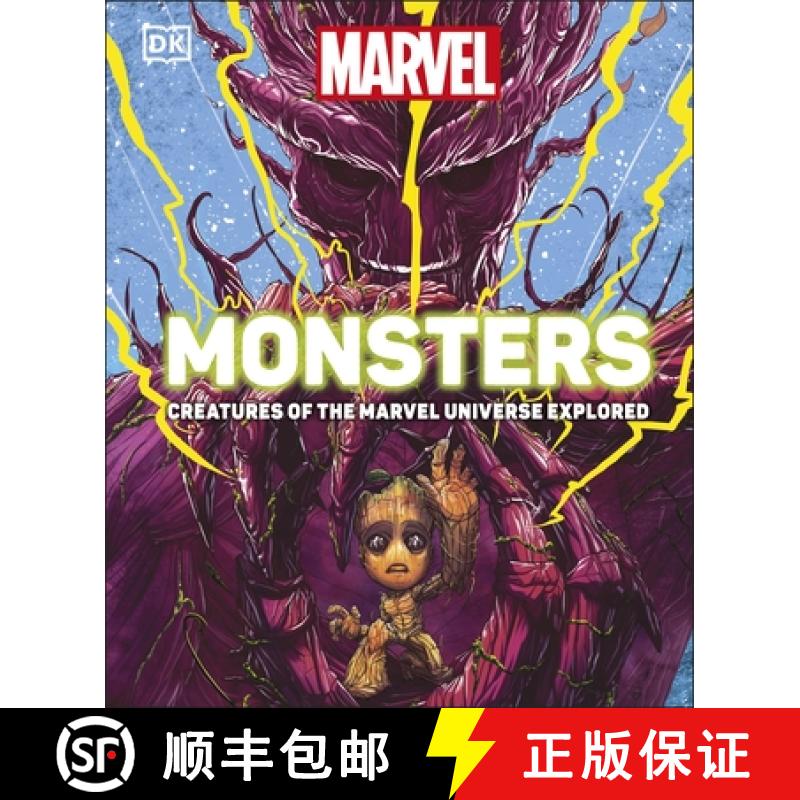 【3-4周达】Marvel Monsters : Creatures Of The Marvel Universe Explored [9780241469385]