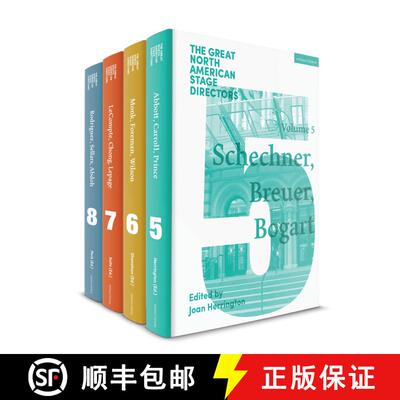 【3-4周达】The Great North American Stage Directors Set 2: Volumes 5-8: Directors and the Theatrical ... [9781350046023]