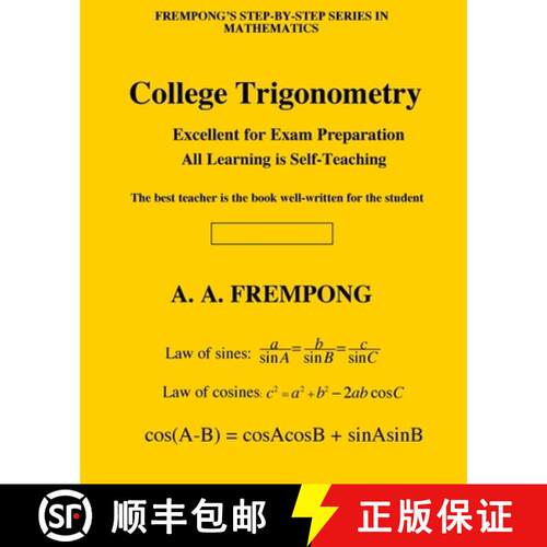 【3-4周达】College Trigonometry [9781946485182]