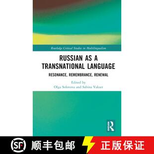 Remembrance 9780367510428 Russian Transnational Language 4周达 Renewal Resonance