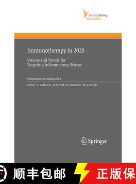 【3-4周达】Immunotherapy in 2020 : Visions and Trends for Targeting Inflammatory Disease [9783642420856]