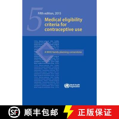 【3-4周达】Medical Eligibility Criteria for Contraceptive Use. 5th Edition [9789241549158]