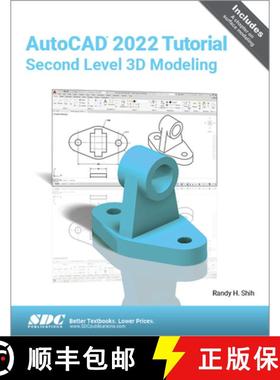 【3-4周达】AutoCAD 2022 Tutorial Second Level 3D Modeling [9781630574482]