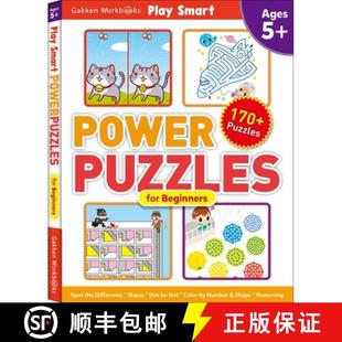 Beginners Smart 9784056212488 Ages for Puzzles Power Play 预订