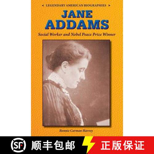 【3-4周达】精装 Jane Addams: Social Worker and Nobel Peace Prize Winner [9780766064607]