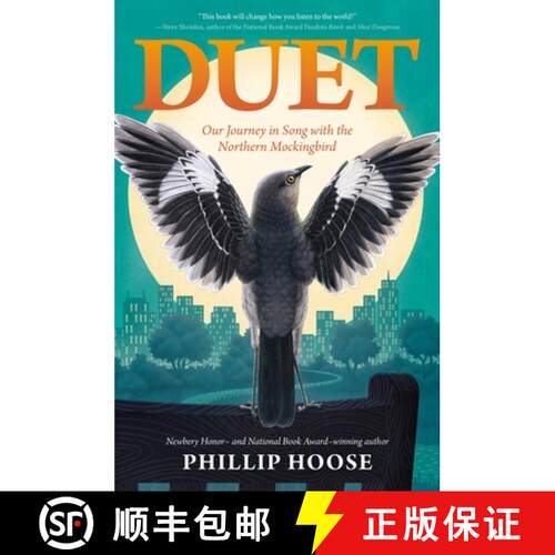 【3-4周达】精装 Duet: Our Journey in Song with the Northern Mockingbird [9780374388775]