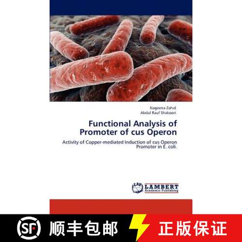 预订 Functional Analysis of Promoter of Cus Operon [9783846505113]
