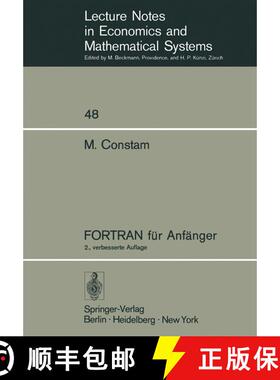 【3-4周达】FORTRAN für Anfänger (2. Auflage 1973) (2. Auflage 1973) (2. Auflage 1973) (2. Auflage 1... [9783540065388]