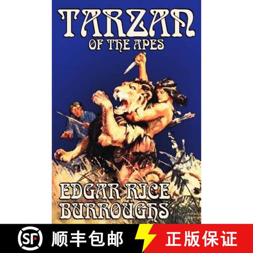 【3-4周达】Tarzan of the Apes by Edgar Rice Burroughs, Fiction, Classics, Action & Adventure [9780809599813]