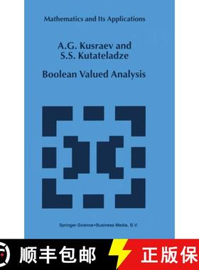 【3-4周达】Boolean Valued Analysis [9780792359210]