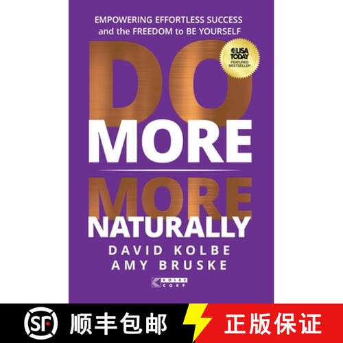 【3-4周达】精装 Do More More Naturally: Empowering Effortless Success and the Freedom to be Yourself [9781636803388]