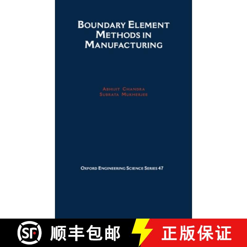 【3-4周达】Boundary Element Methods in Manufacturing [9780195079210]