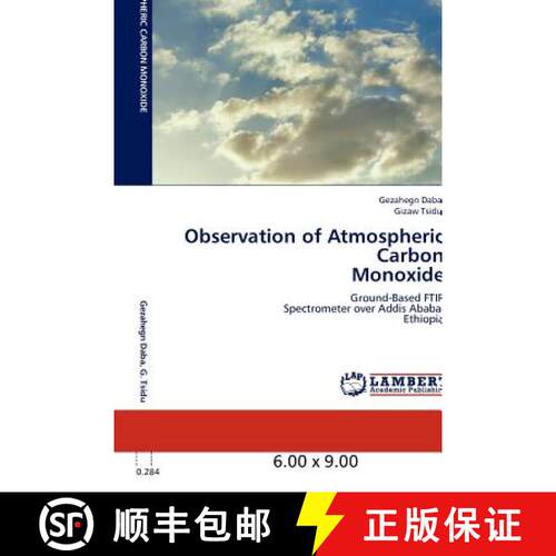 预订 Observation of Atmospheric Carbon Monoxide [9783847317586]
