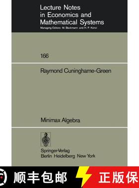 【3-4周达】Minimax Algebra [9783540091134]