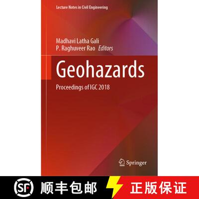 【3-4周达】Geohazards: Proceedings of IGC 2018 [9789811562327]