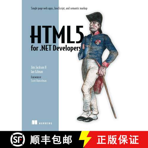 【3-4周达】HTML5 for .NET Developers: Single Page Web Apps, JavaScript, and Semantic Markup (1st Edit... [9781617290435]