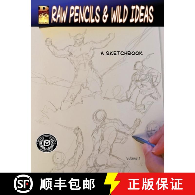 【3-4周达】DMON COMICS-Raw Pencils & Wild Ideas [9798988915546]图片