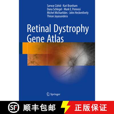 【3-4周达】Retinal Dystrophy Gene Atlas [9783319108667]