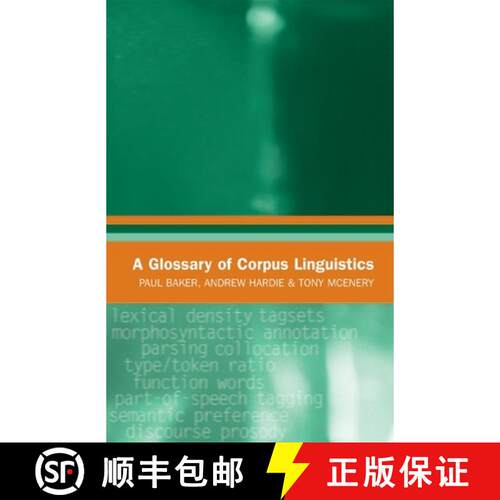 【3-4周达】A Glossary of Corpus Linguistics [9780748620180]